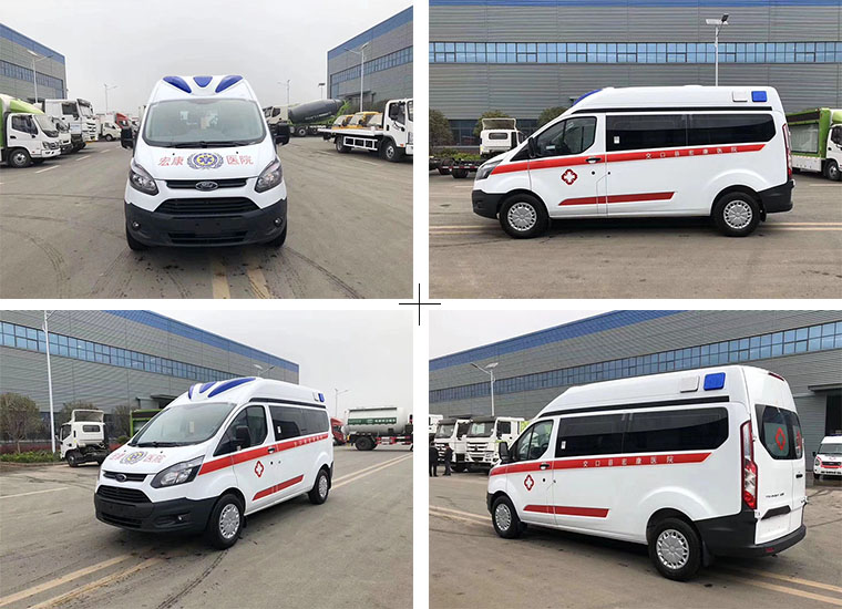 福特新全順V362救護車(短軸中頂)