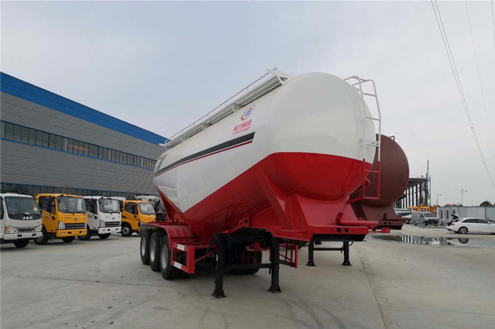 30方粉粒物料散裝水泥半掛車(chē)圖片3