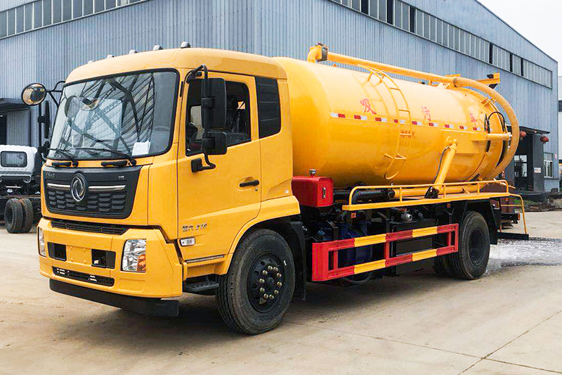 東風天錦國六 12方 吸污車